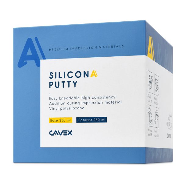 Cavex SiliconA putty  2 x 250 mL